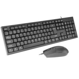 TECLADO + RATON WIRED ACP02 NEGRO ANIMA